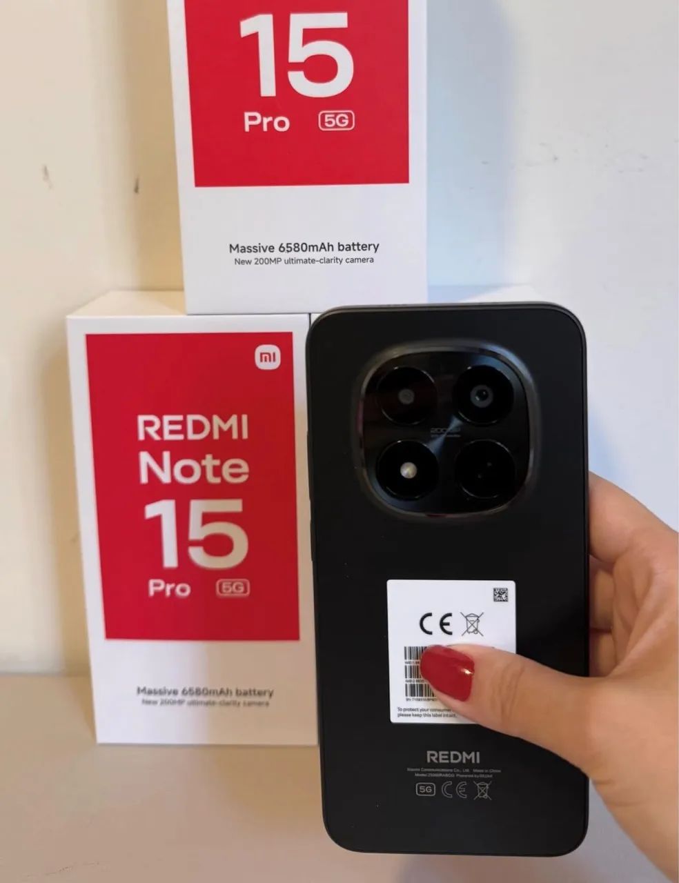 Redmi Note 15 Pro 5G NFC Dual Sim 512+08 Lacrado - Foto 4