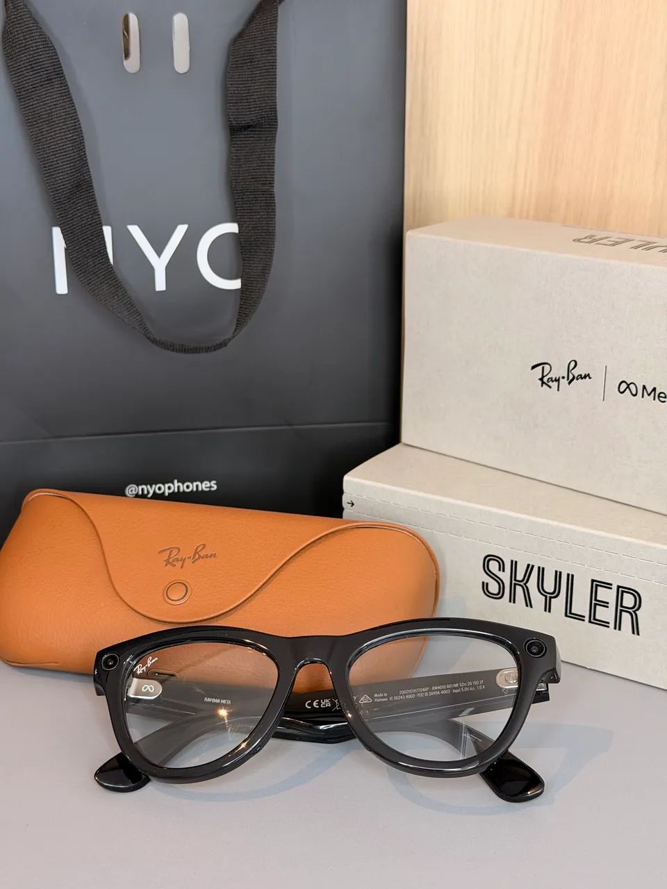 Óculos RayBan Meta Skyler Lacrado - Foto 2