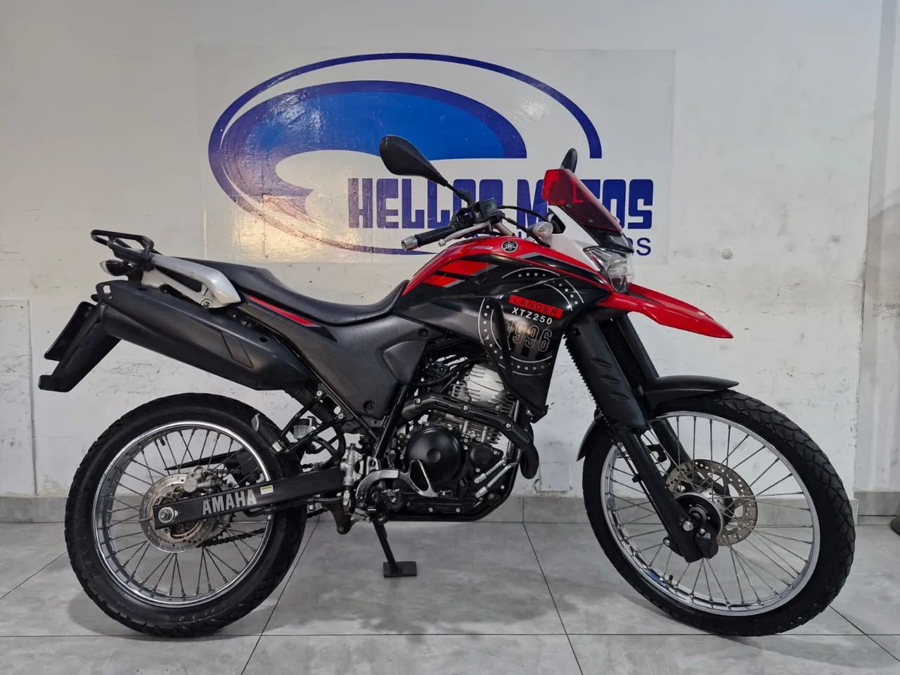 XTZ LANDER 250 2024 aceito moto na troca fin 48x aceito cartão 12 x 18x 1.8% am - Foto 4