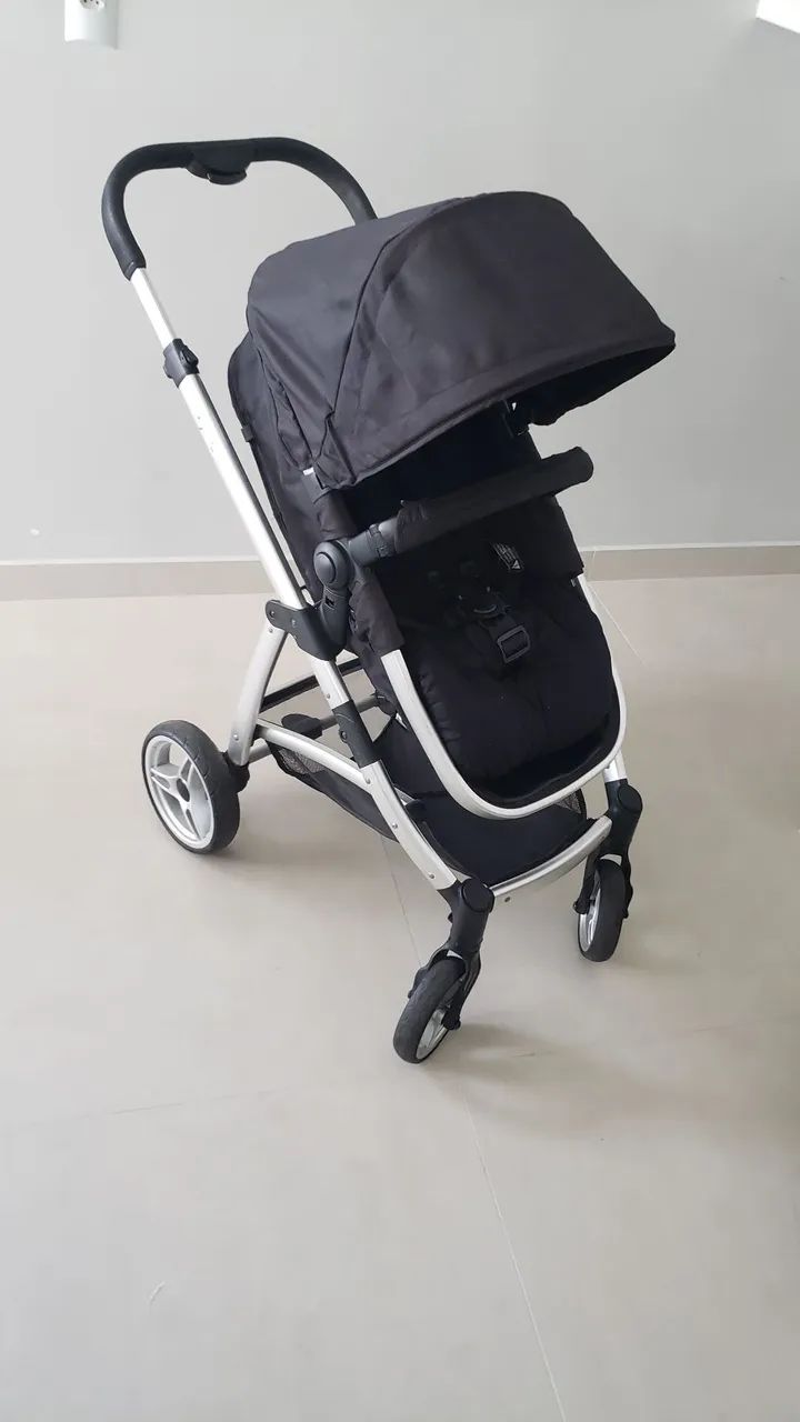 Carrinho Moisés bebê conforto base - Foto 2