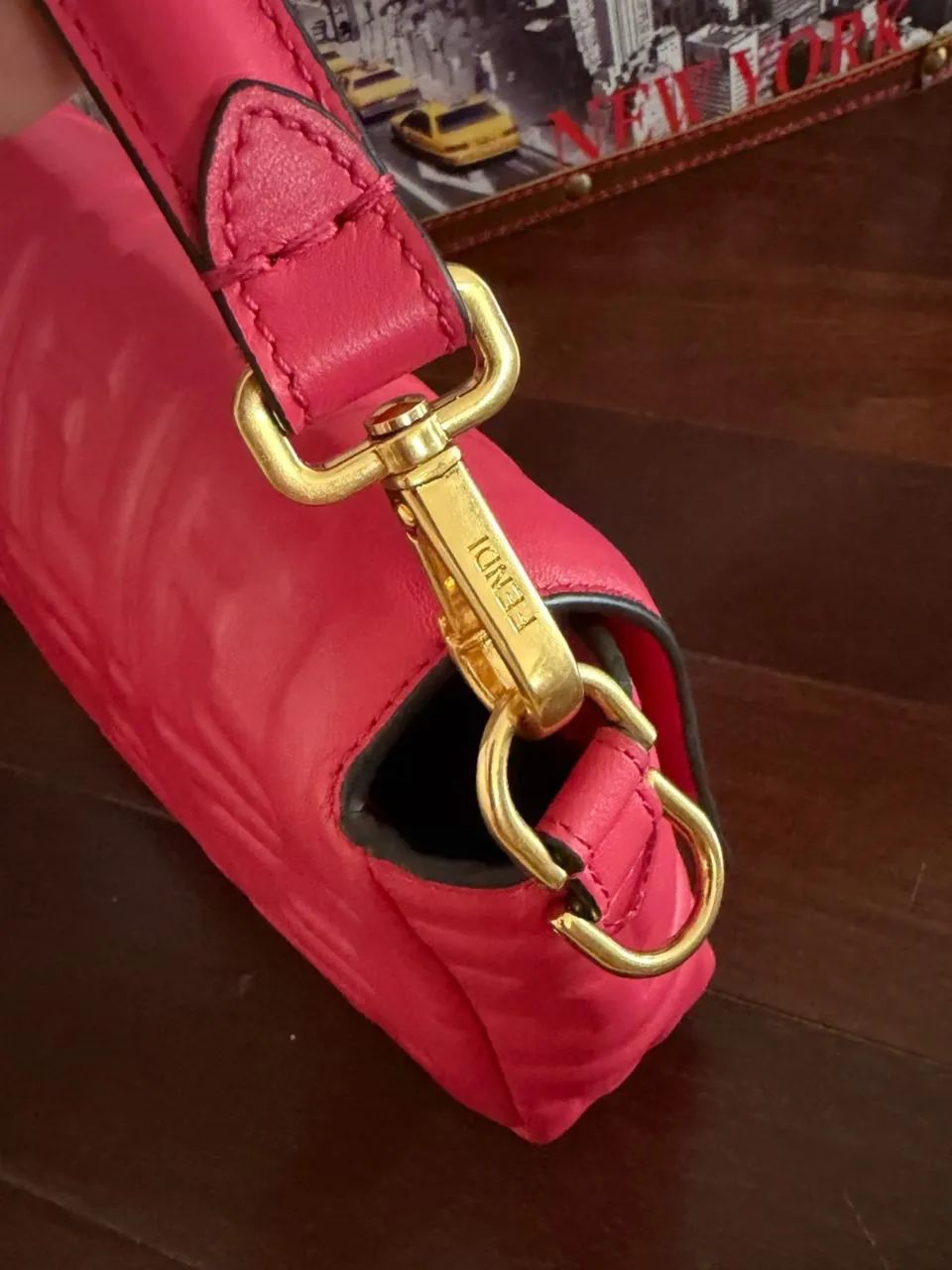 Bolsa Fendi rosa, Nova - Foto 3
