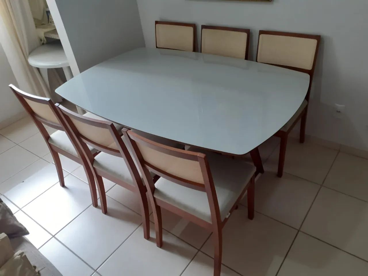 Mesa de madeira maci ça  - Foto 2