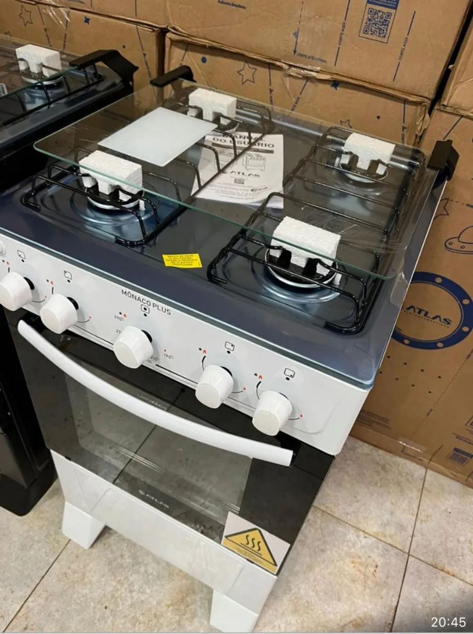 Fogão com asendimento automático novo  - Foto 2