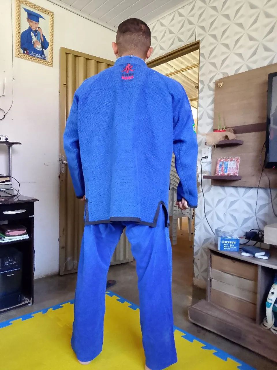 Kimono azul Keiko A3  - Foto 2