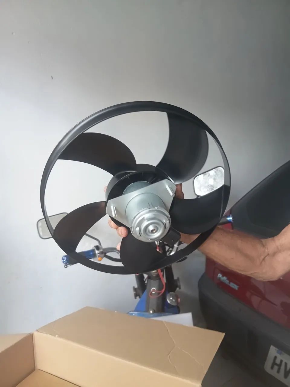 Ventoinha do ventilador do Palio