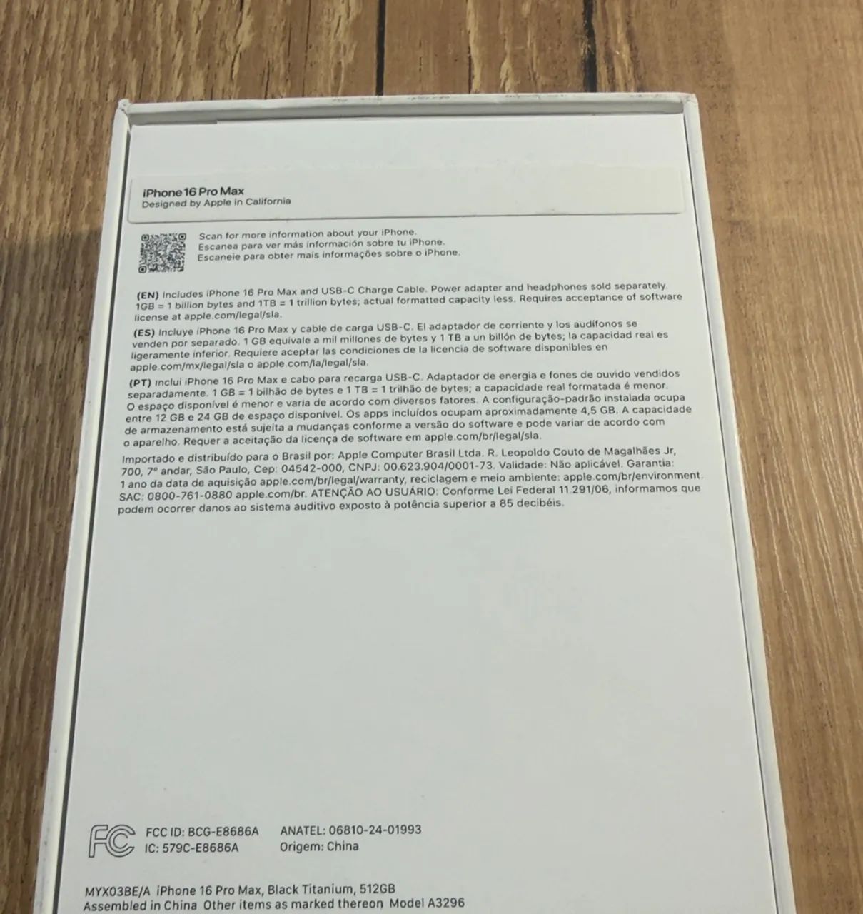 Apple iPhone 16 Pro Max 512GB (Black) - Foto 2