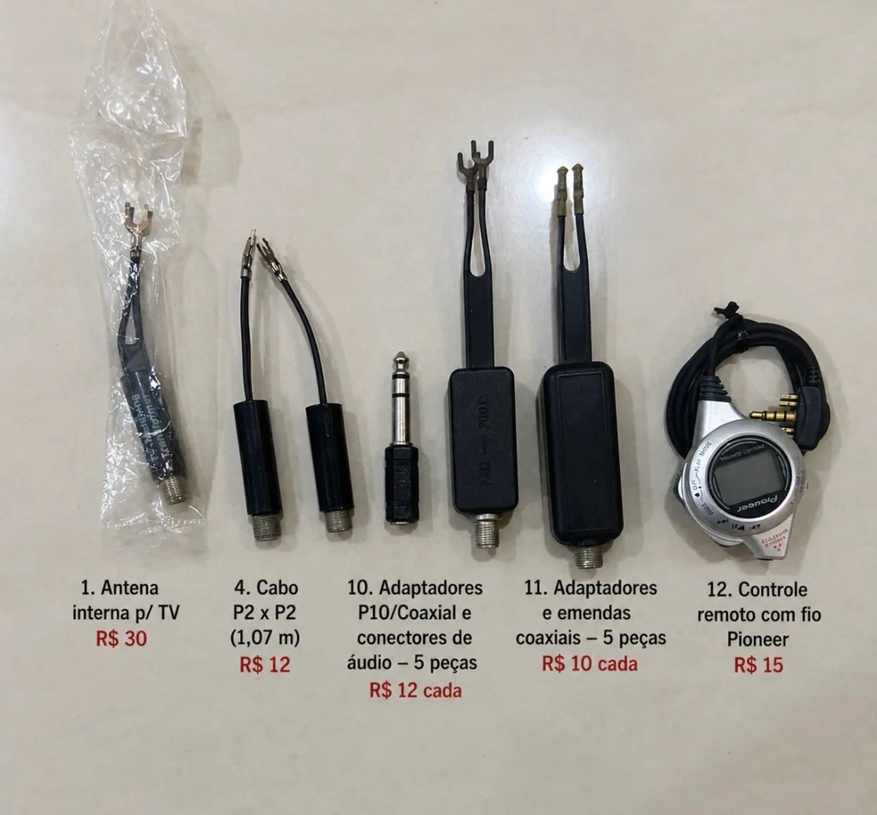LOTE C/ ACESSÓRIOS DE INFORMÁTICA E TELEFONIA - Foto 4