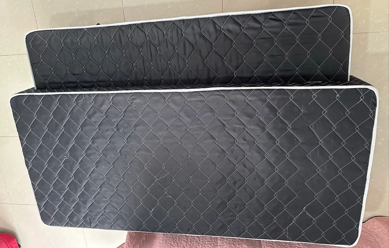 Cama de solteiro com colchão acoplado poli Castor - Foto 2