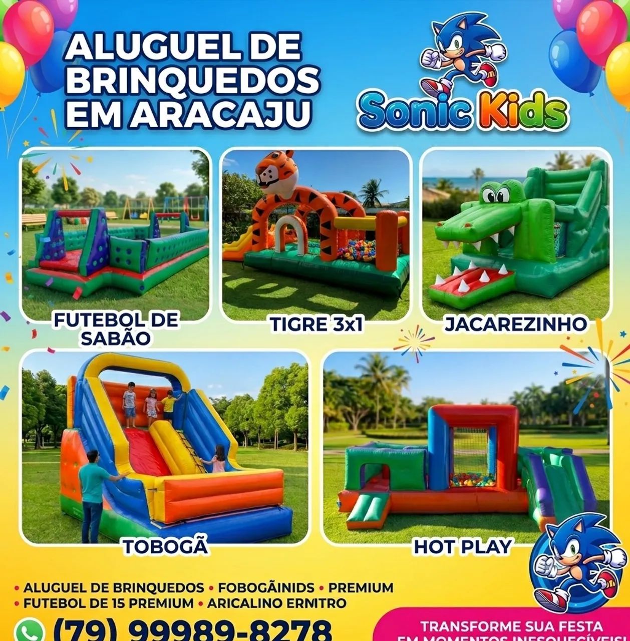 Aluguel de brinquedos!!