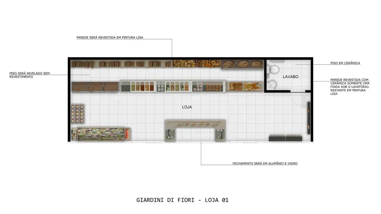 Loja com 25 m2 no Setor Leste Industrial Gama DF - Foto 4