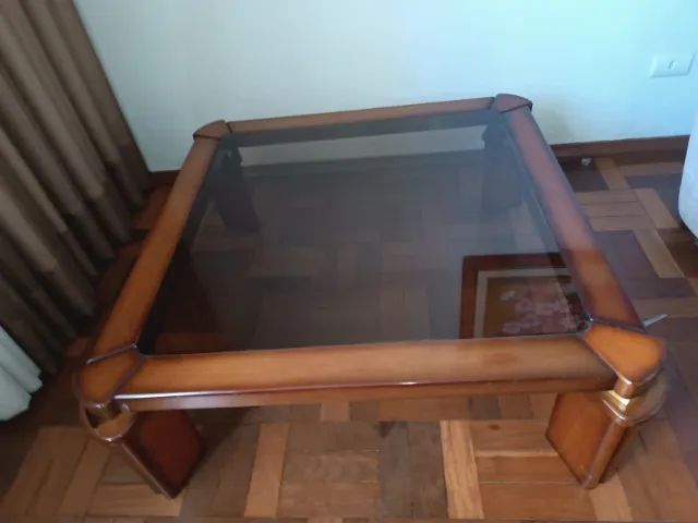 Conjunto de Sala - Mesa de Centro + Mesa de Canto + Cadeiras - Foto 4