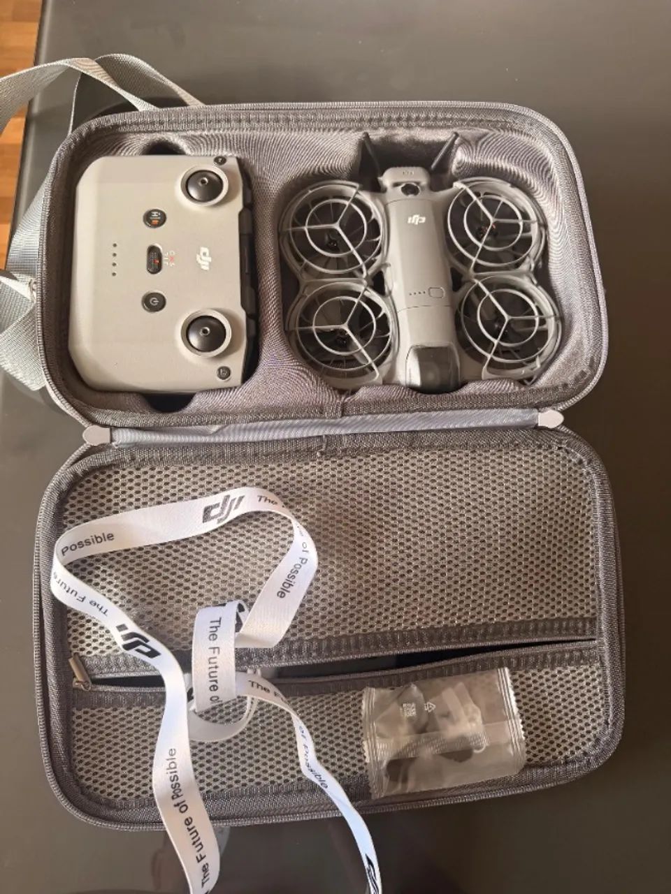 Drone DJI Neo 2 Fly More Combo + Mala Rígida e Alça (Estado de Novo) - Foto 5