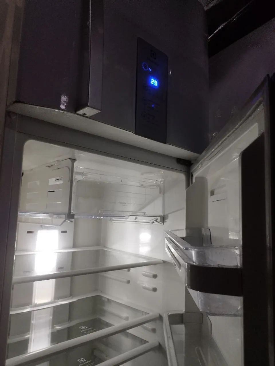 Geladeira Electrolux Frost Free duplex completa painel digital Blue touch Modelo Novo ! - Foto 5