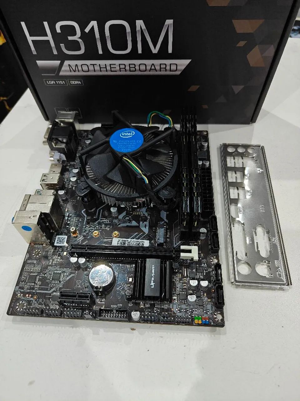 Kit placa mãe i5 9400f +16g ddr4
