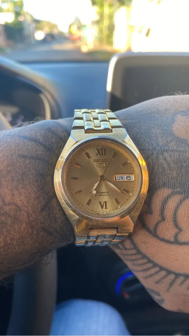 RELÓGIO SEIKO 5 GOLD (7s26) - Foto 2