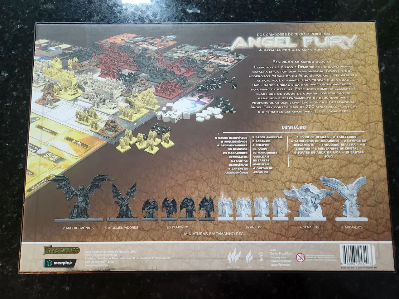 Angel fury board game. Em PT - Foto 2