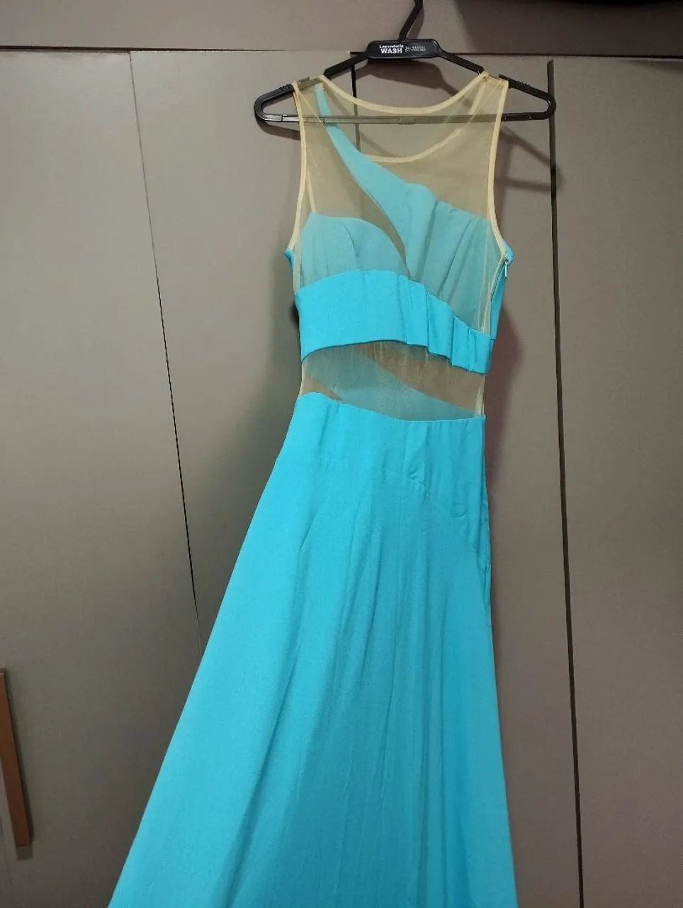 Vestido de festa azul tifani - Foto 3