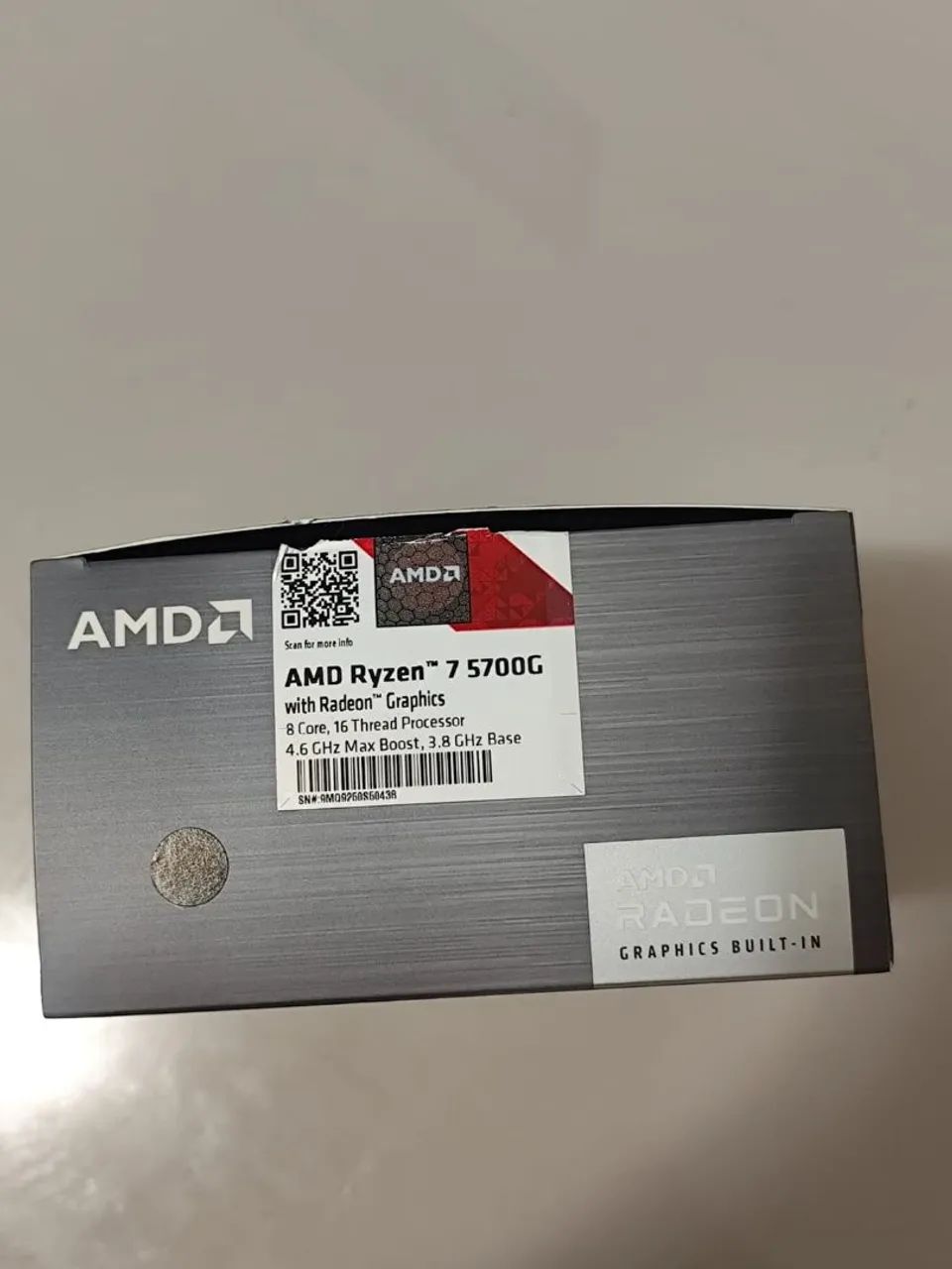 Processador AMD Ryzen 7 5700g (venda rápida)!!!!!!!! - Foto 5
