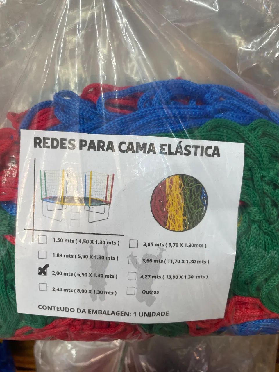Rede de proteção de pula pula  - Foto 2