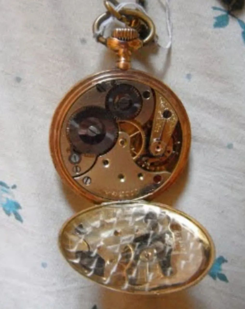 OMEGA Relógio de Bolso Original - Ouro Maciço 14K - Início do Século XX - Foto 4