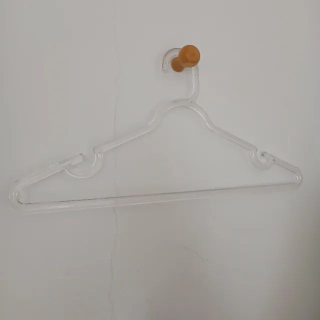 30 Cabides de acrílico transparente - Foto 3