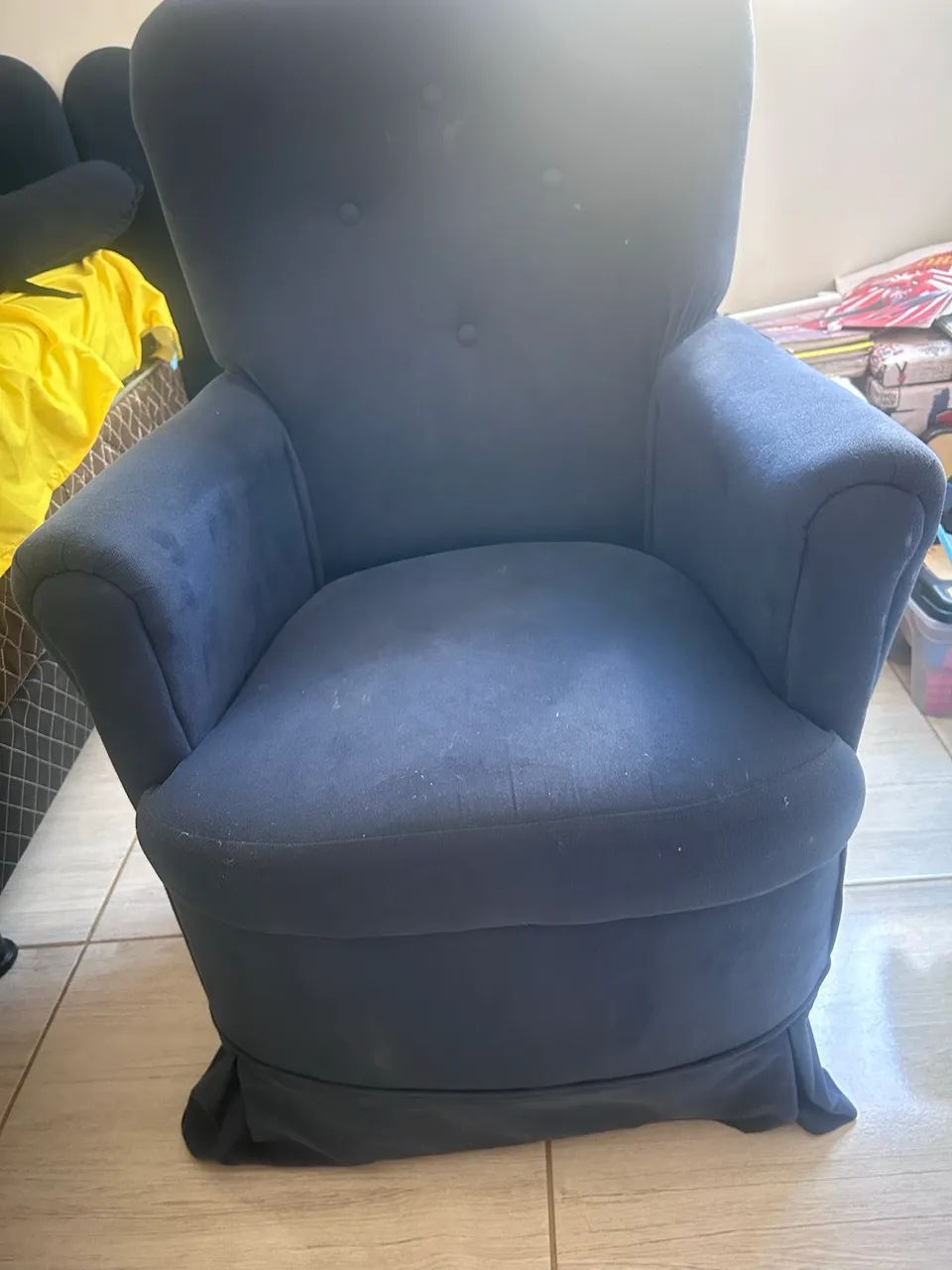 Poltrona amamentação azul marinho 65580434300674122