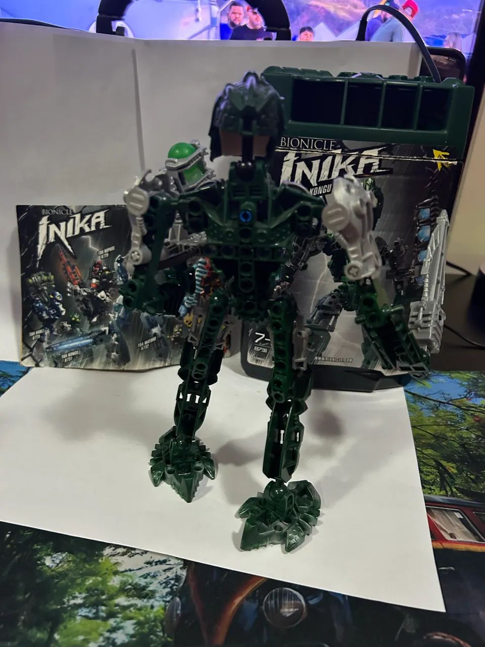 LEGO Bionicle toa Kongu  completo