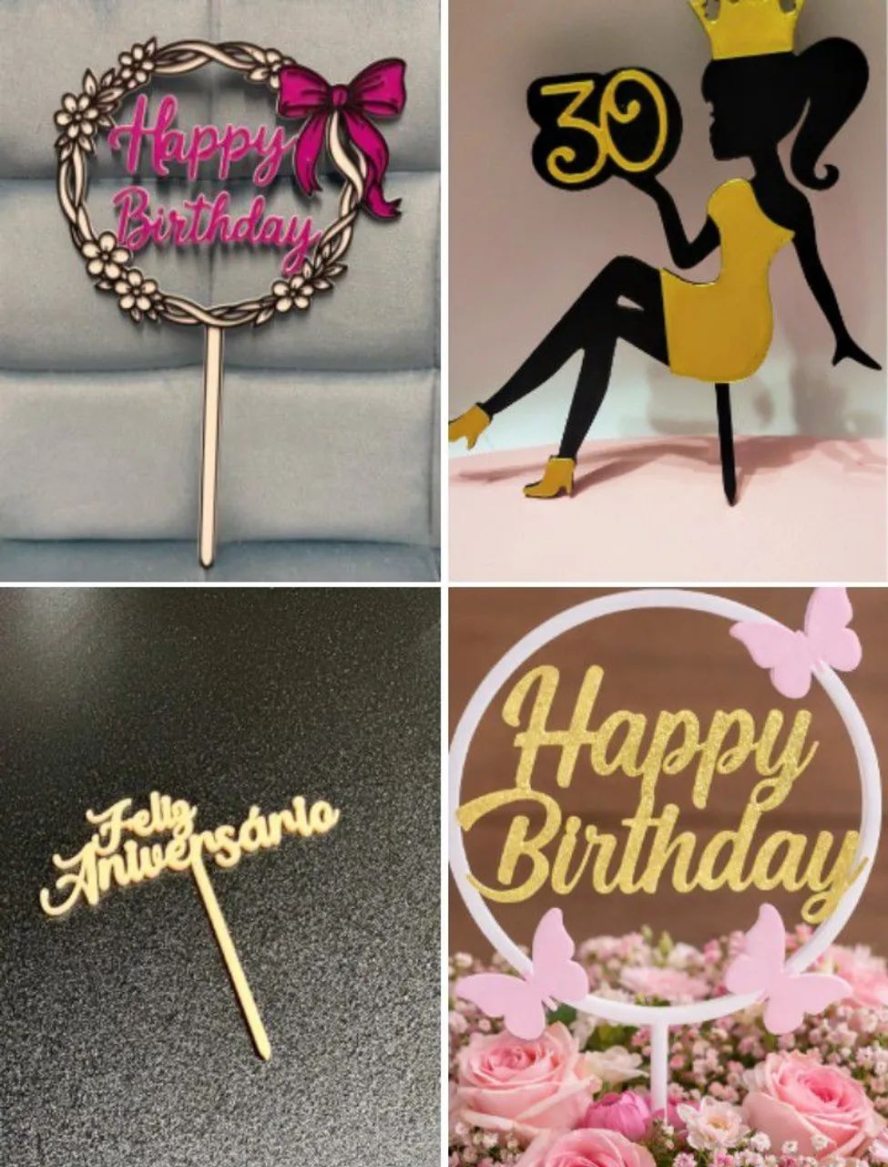 Topo de Bolo Personalizado. - Foto 4