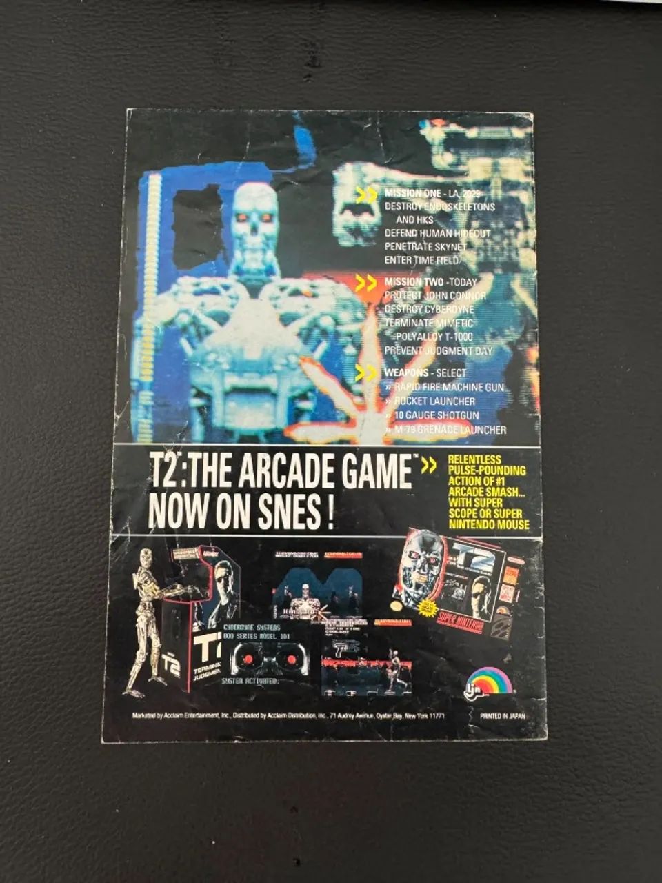 Manual Mortal Kombat Super Nintendo Original - Foto 3