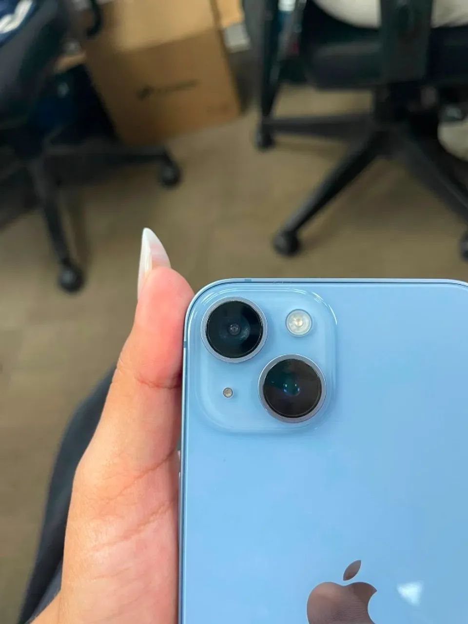 iphone 14 128GB azul seminovo
