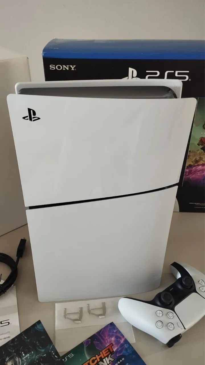 Ps5 slim digital NOVO - Foto 5