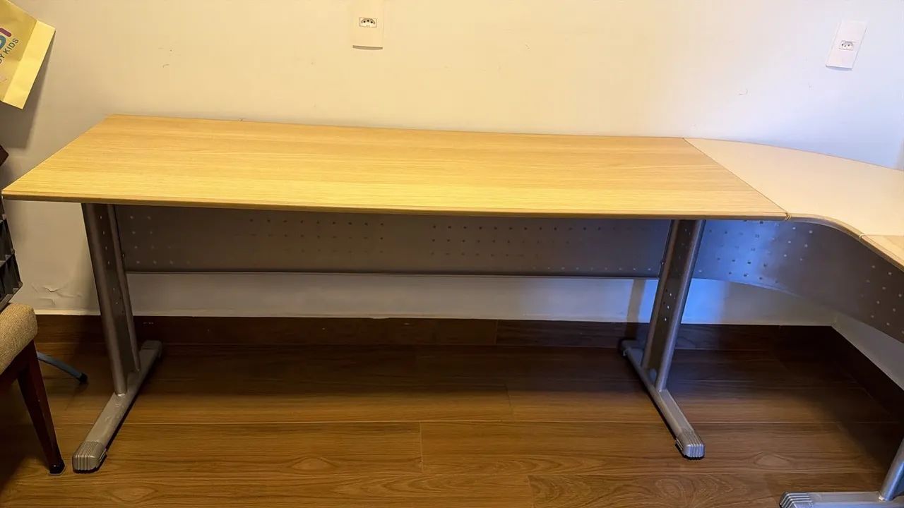 Mesa escritório em L - Foto 4