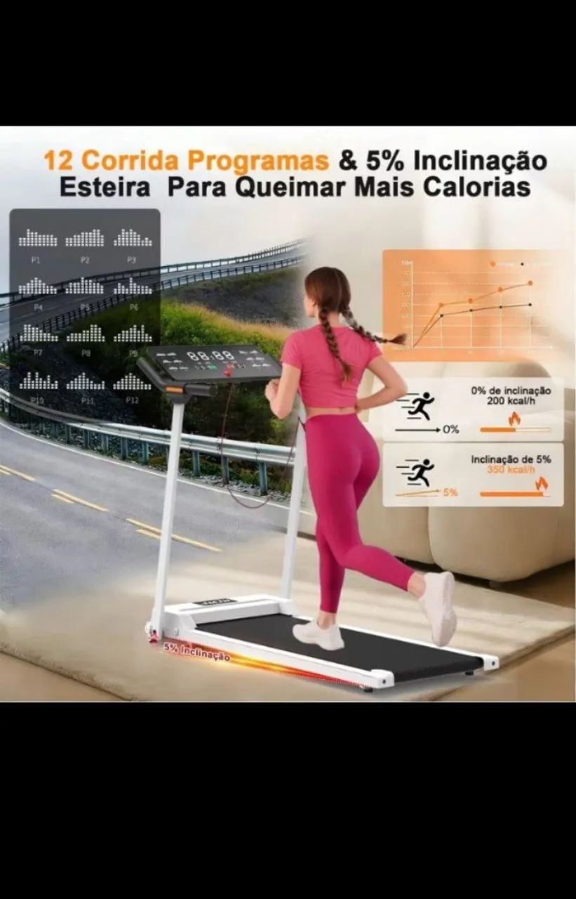 Esteira Ergométrica elétrica  - Foto 5