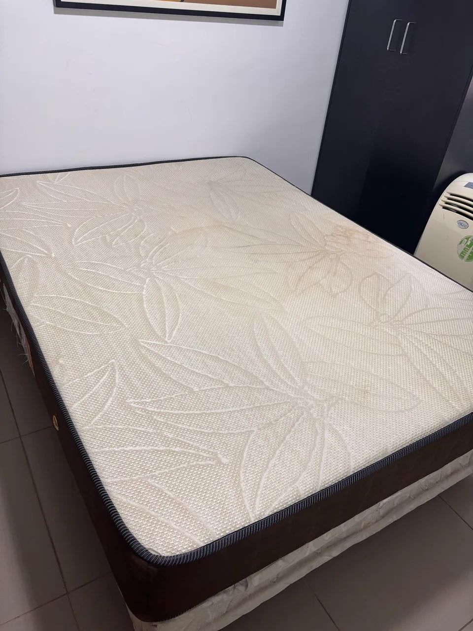 Cama de Casal com Colchão Ortopédico + Box - Foto 2