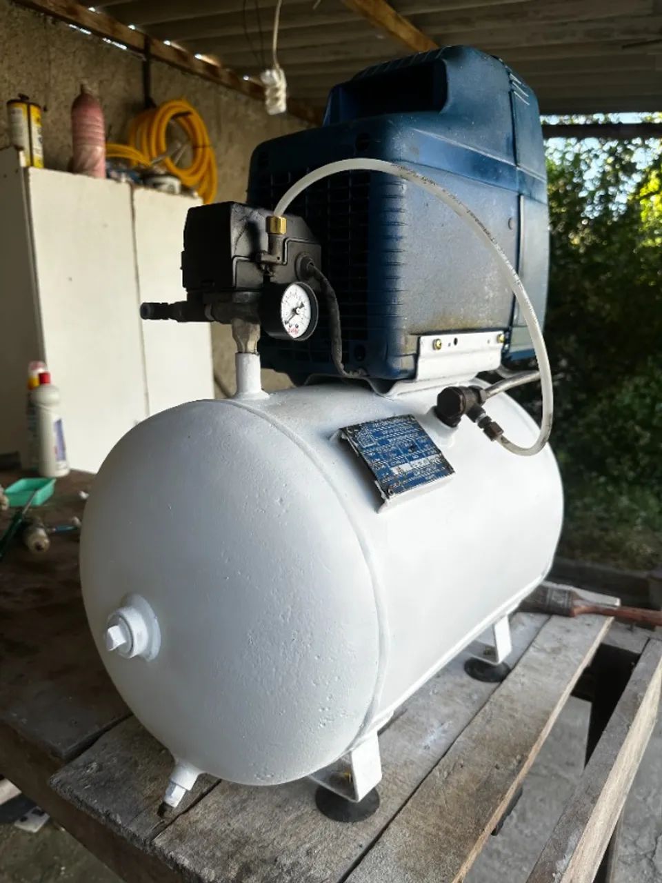 Compressor Odontológico FIAC 30 Litros Reformado e Testado - Foto 2