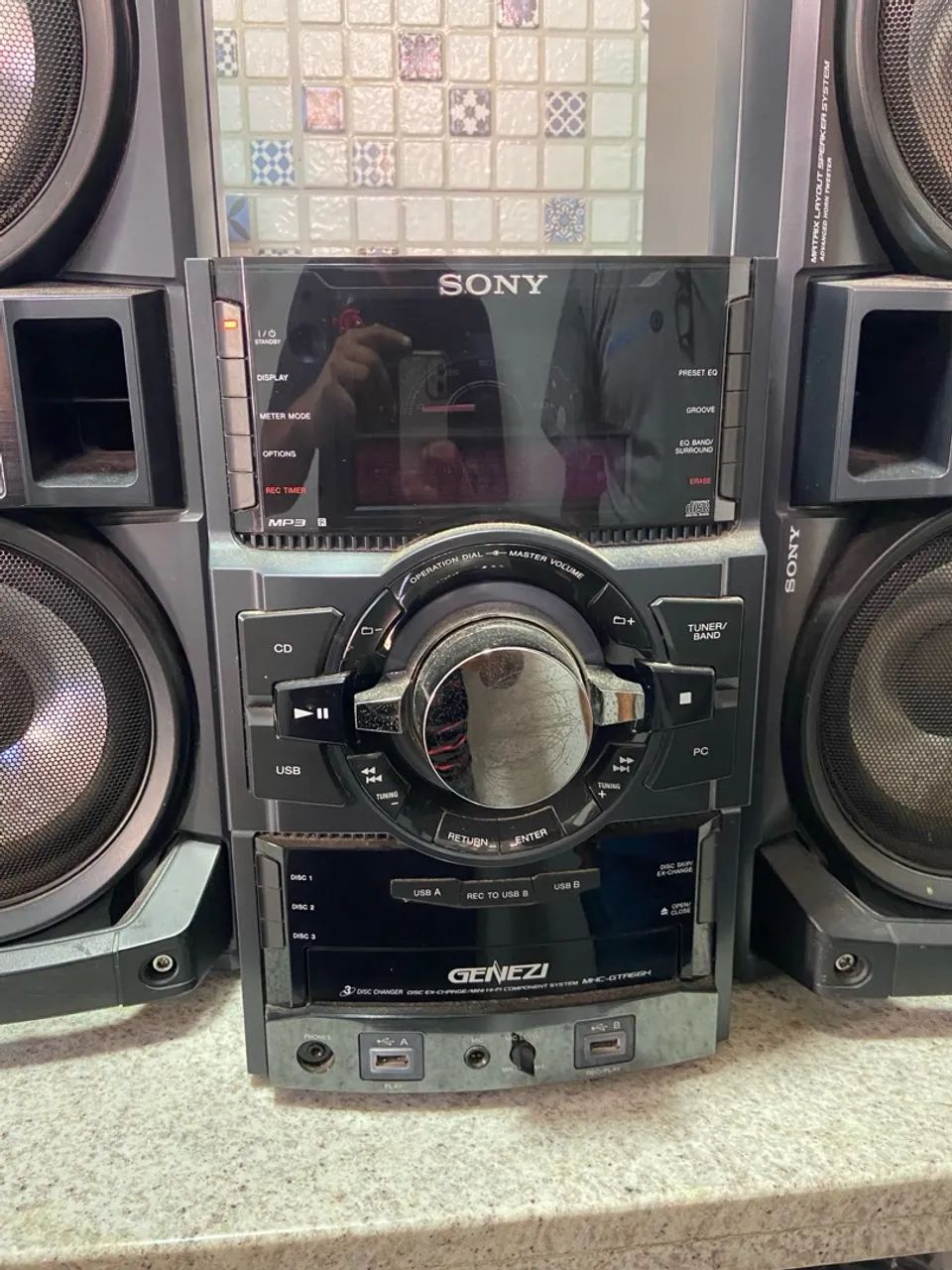 Mini System Sony MHC GPX77  - Foto 4
