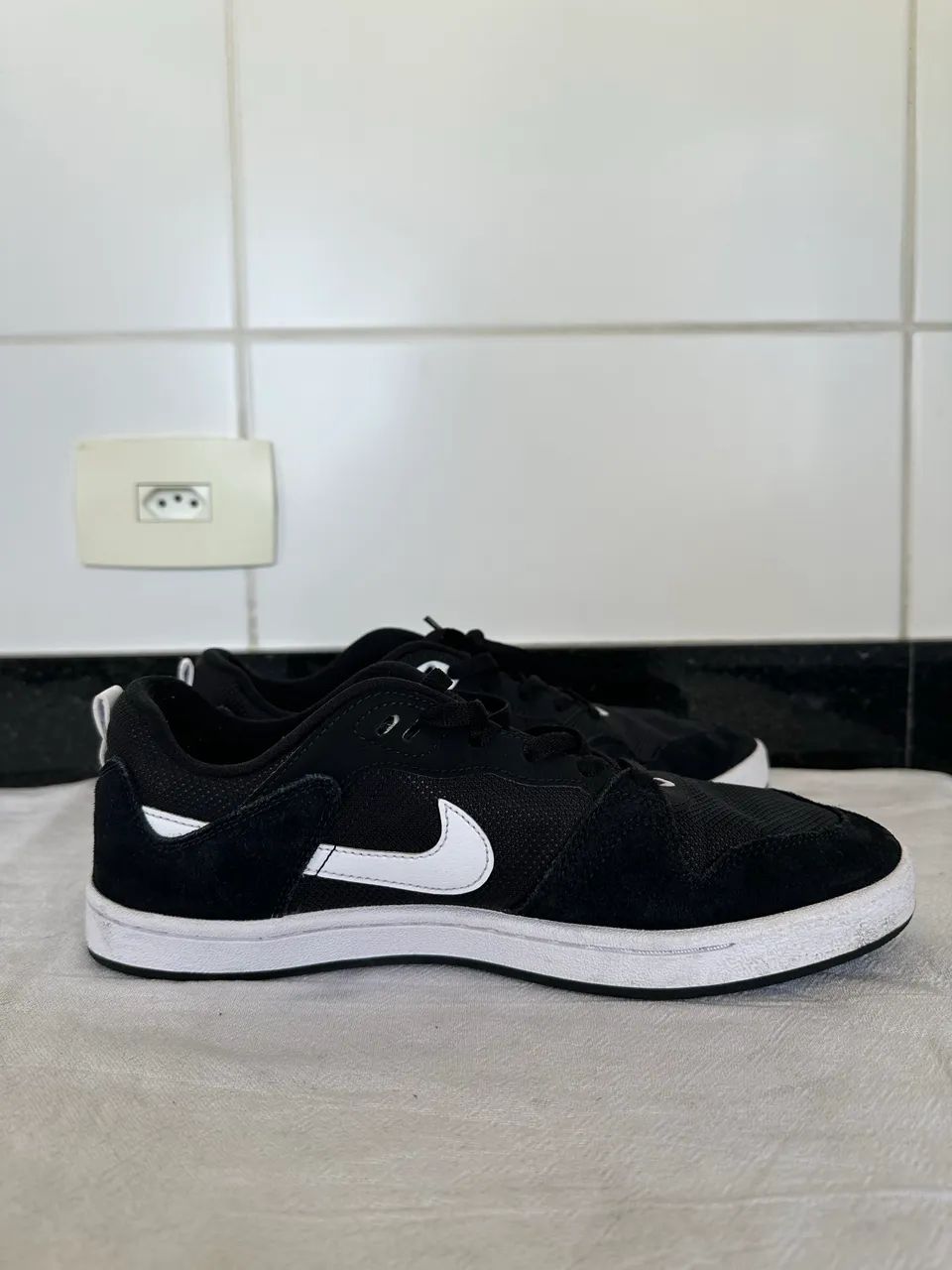 Nike Alleyoop Black White - Foto 4