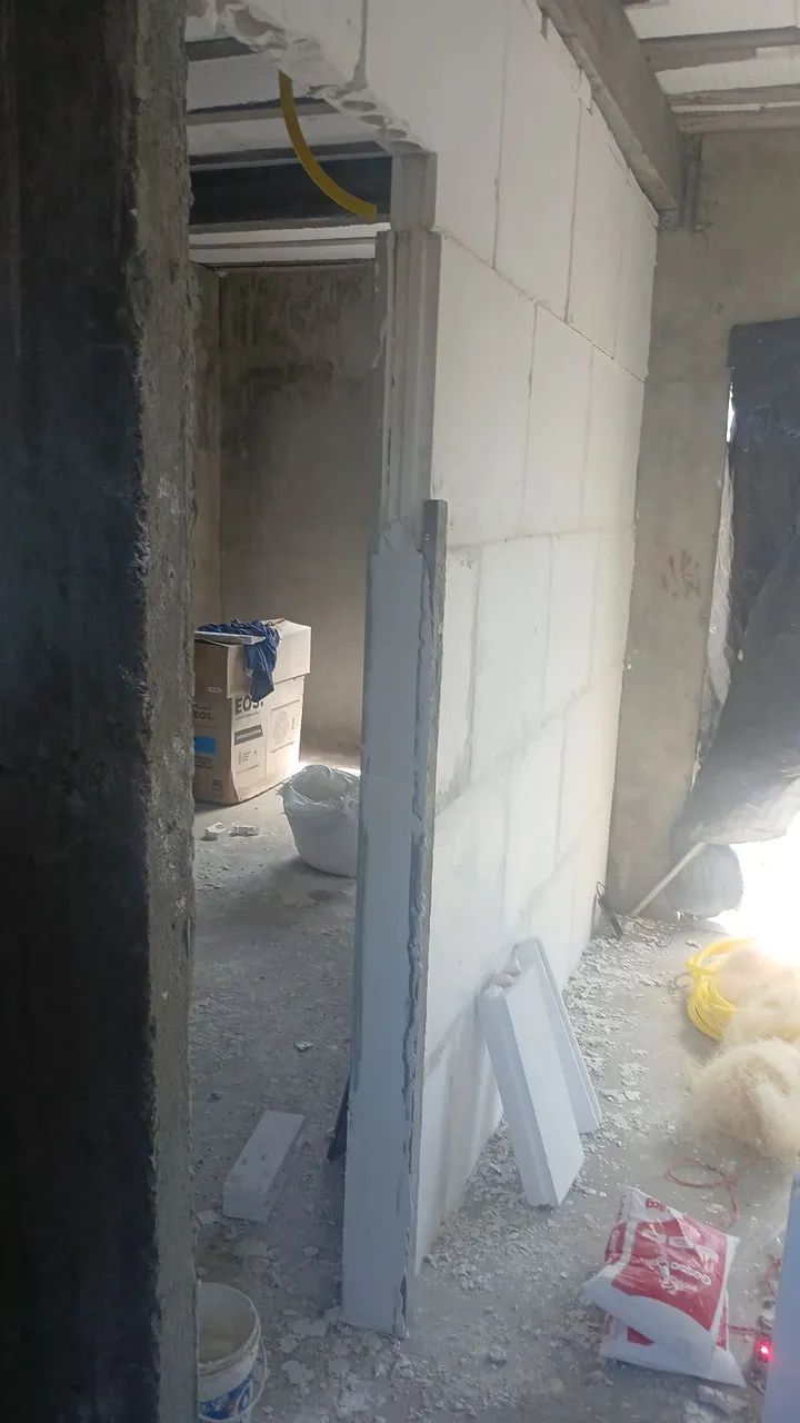 Parede de bloco de gesso  - Foto 5