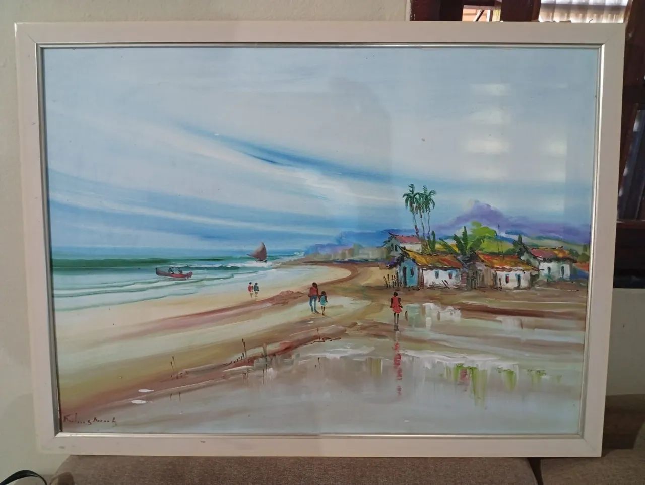 Tela de arte Rubens Amaral  - Foto 5