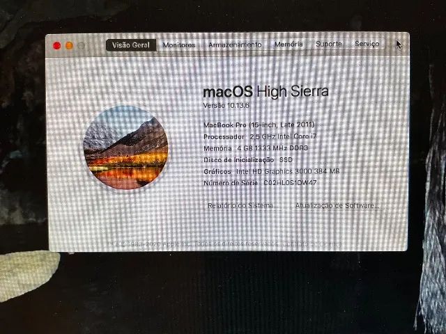 MacBook Pro 15,4? Late 2011 2,5GHz Intel Core i7 - Foto 3