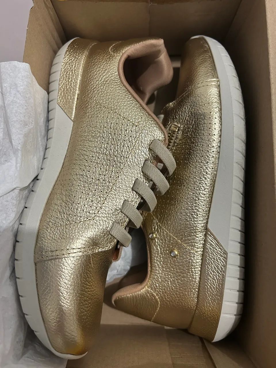 Tenis de Couro Usaflex - Foto 4