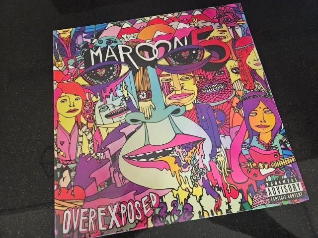 disco de vinil Maroon 5 - Overexposed (Importado Lacrado)