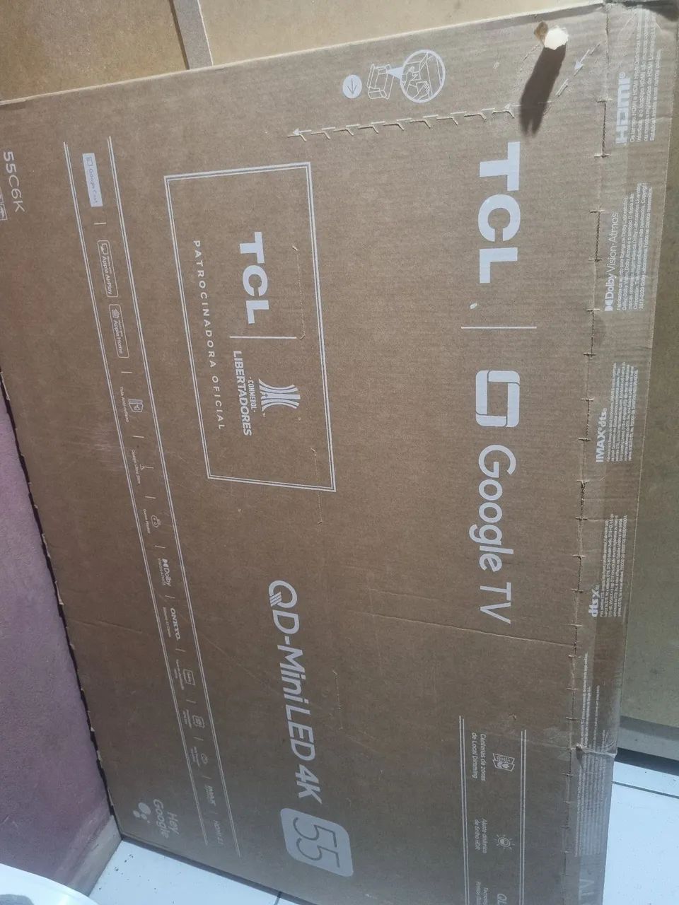 Smart tv 4k55 TCL Qd mini leds - Foto 5