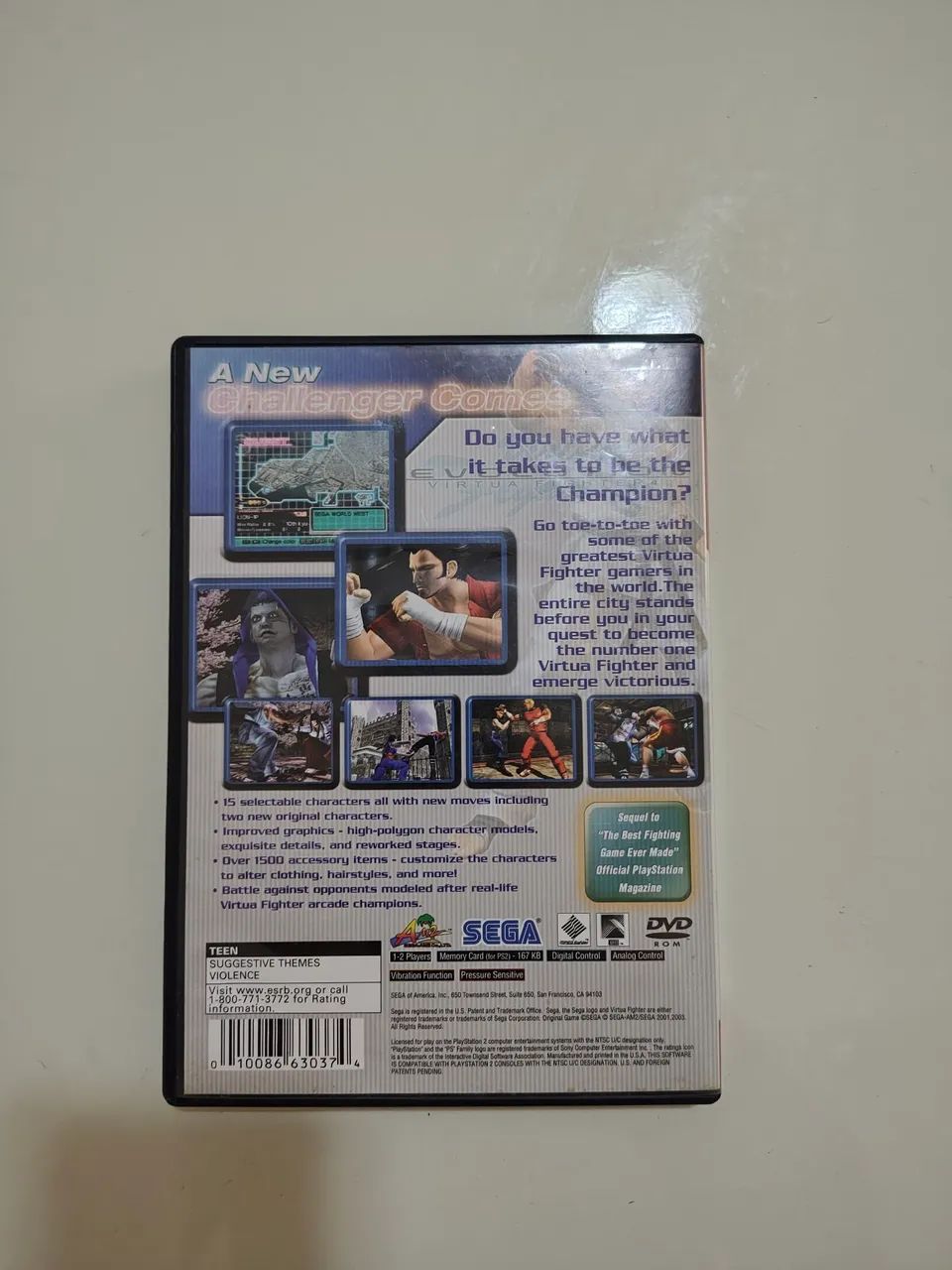 Virtua Fighter 4 Evolution PS2 NTSC-U Original  - Foto 2