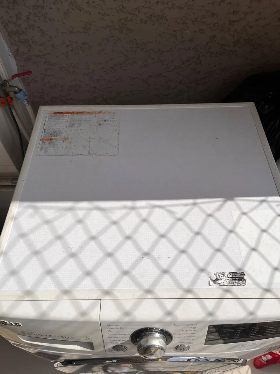 Lava e seca LG WD1485AT voltagem 127v com defeito - Foto 4