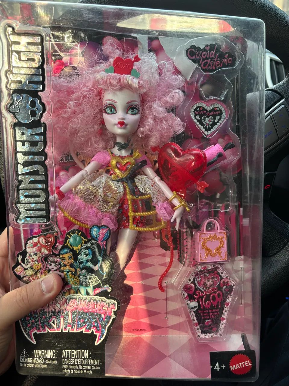 boneca Cupid Asteria da linha Monster High G3  - Foto 3