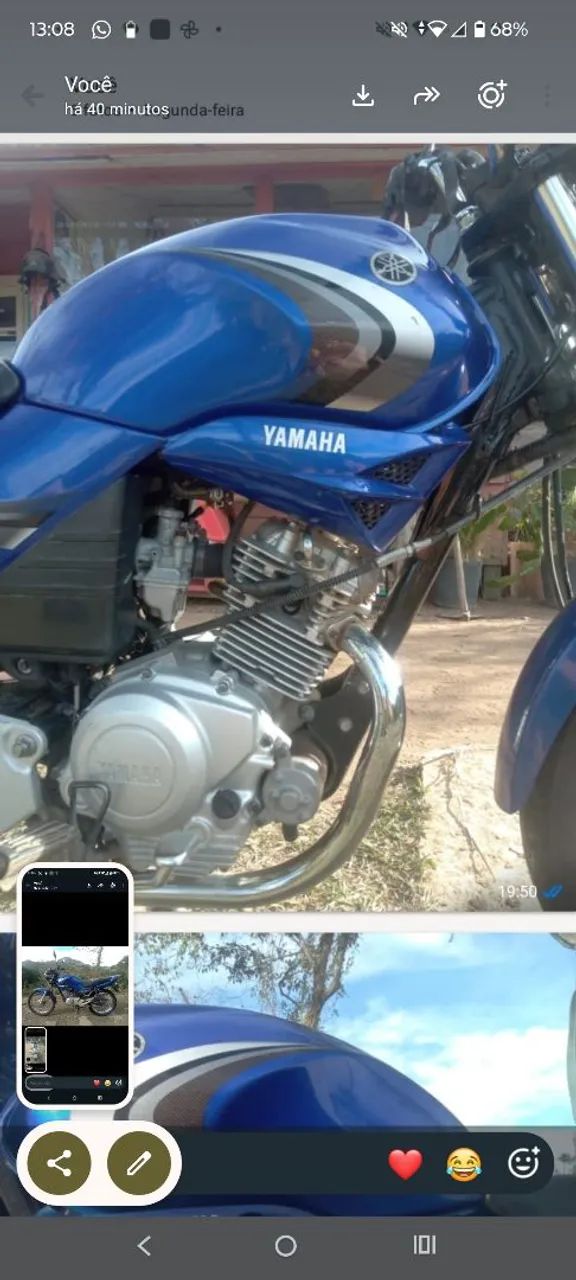 YBR 125 start  - Foto 5