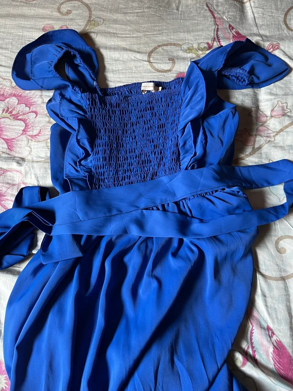 Vestido longo azul - Foto 3