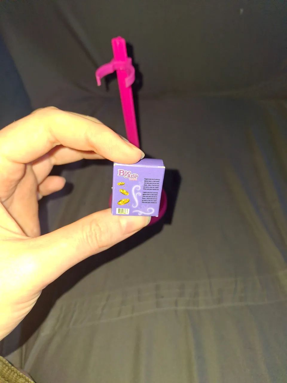 *Kit/Lote Suporte Rosa Estrela Barbie/Monster High + caixa de cookies Twyla Fearbook G3* - Foto 4