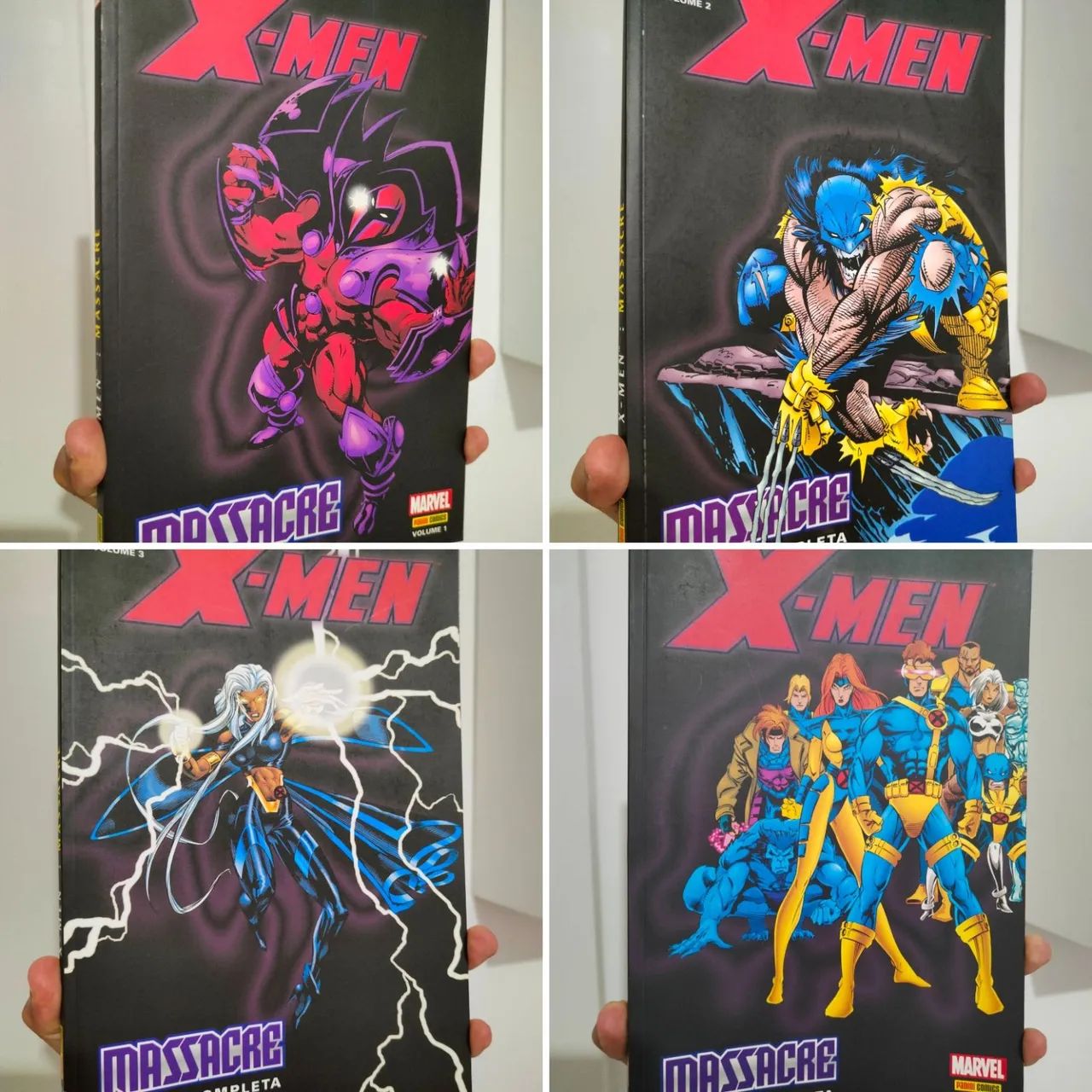 X-Men Massacre A Saga Completa - Panini - Capa Cartão - Livros e
